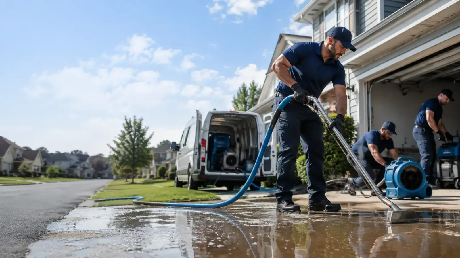 Flood Damage Restoration in Sherman, ME
